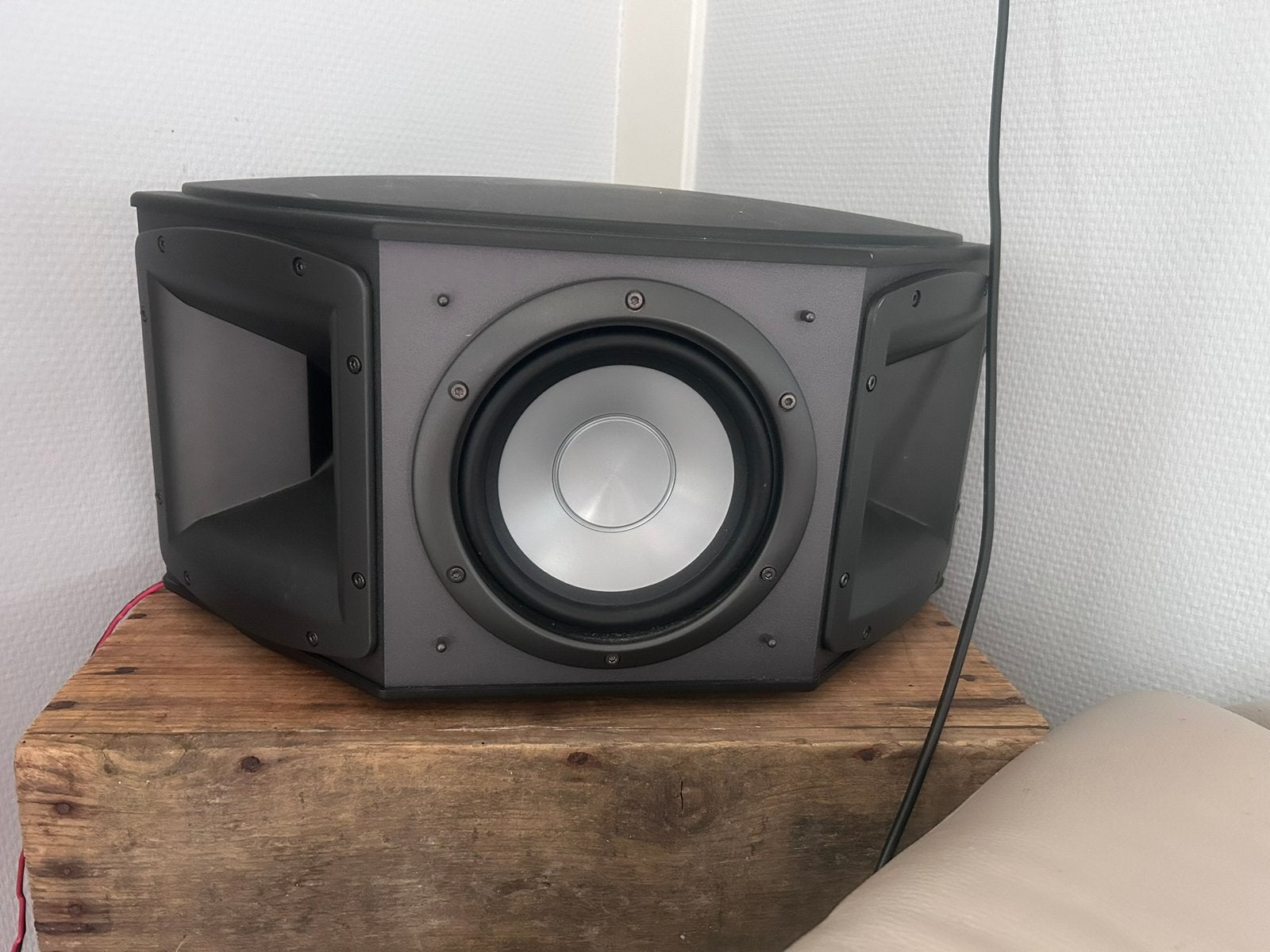 Klipsch synergy s3 surroundspeakers te koop, Zo goed als nieuw, Boekenplank luidspreker, Ophalen, 150 watt of meer