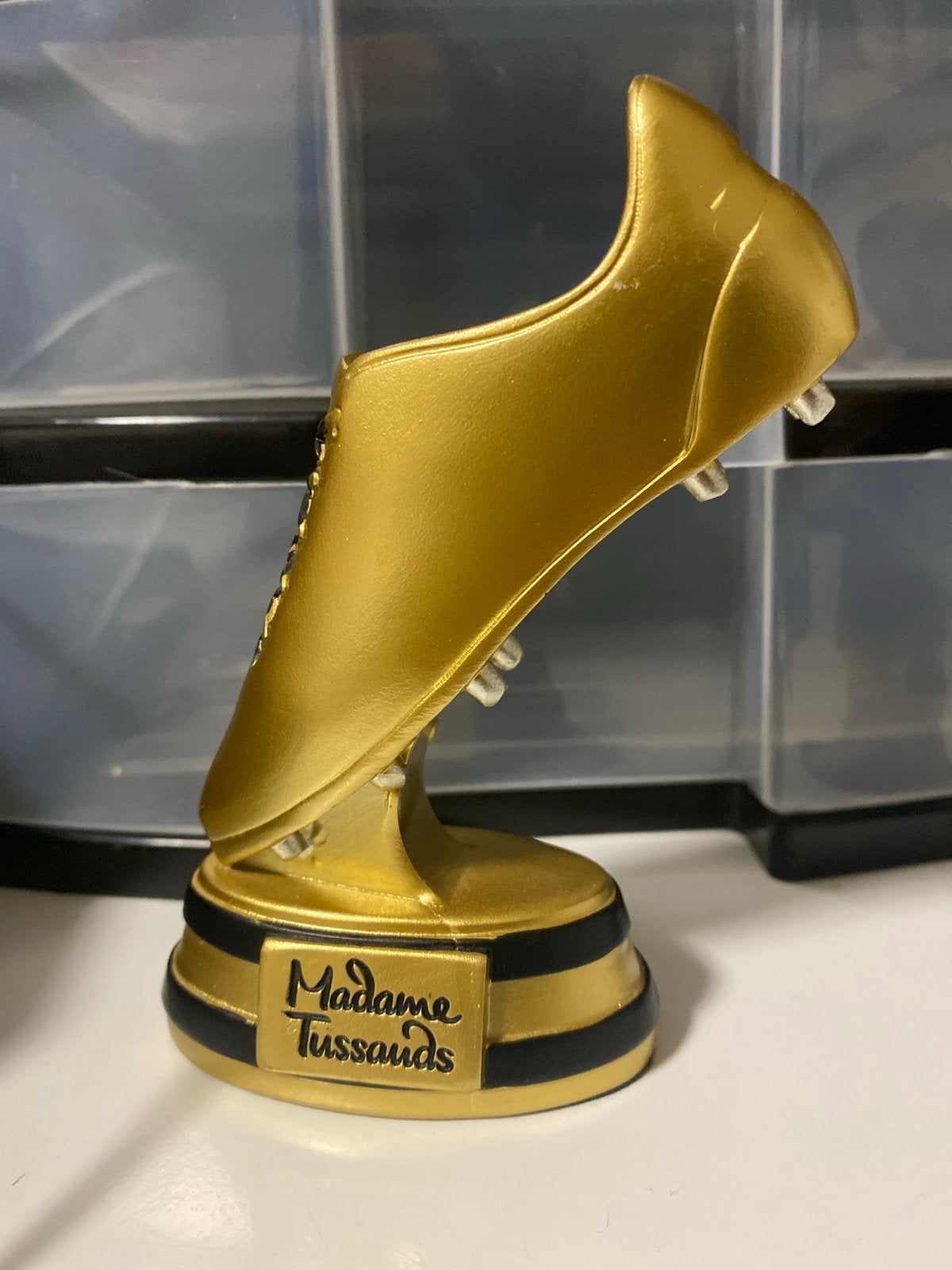Gouden Voetbalschoen Trofee - Madame Tussauds, Ophalen of Verzenden, Zo goed als nieuw