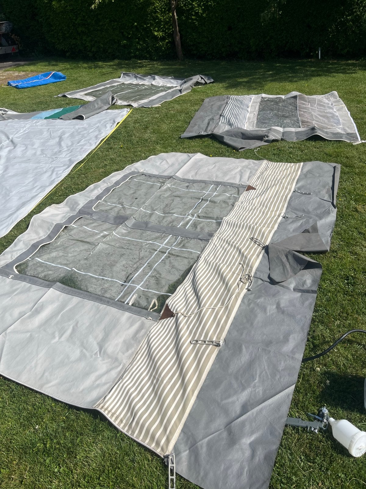 Dorema Grey-Look Voortent, Caravans en Kamperen, Ophalen, Gebruikt, Polyester, Dorema