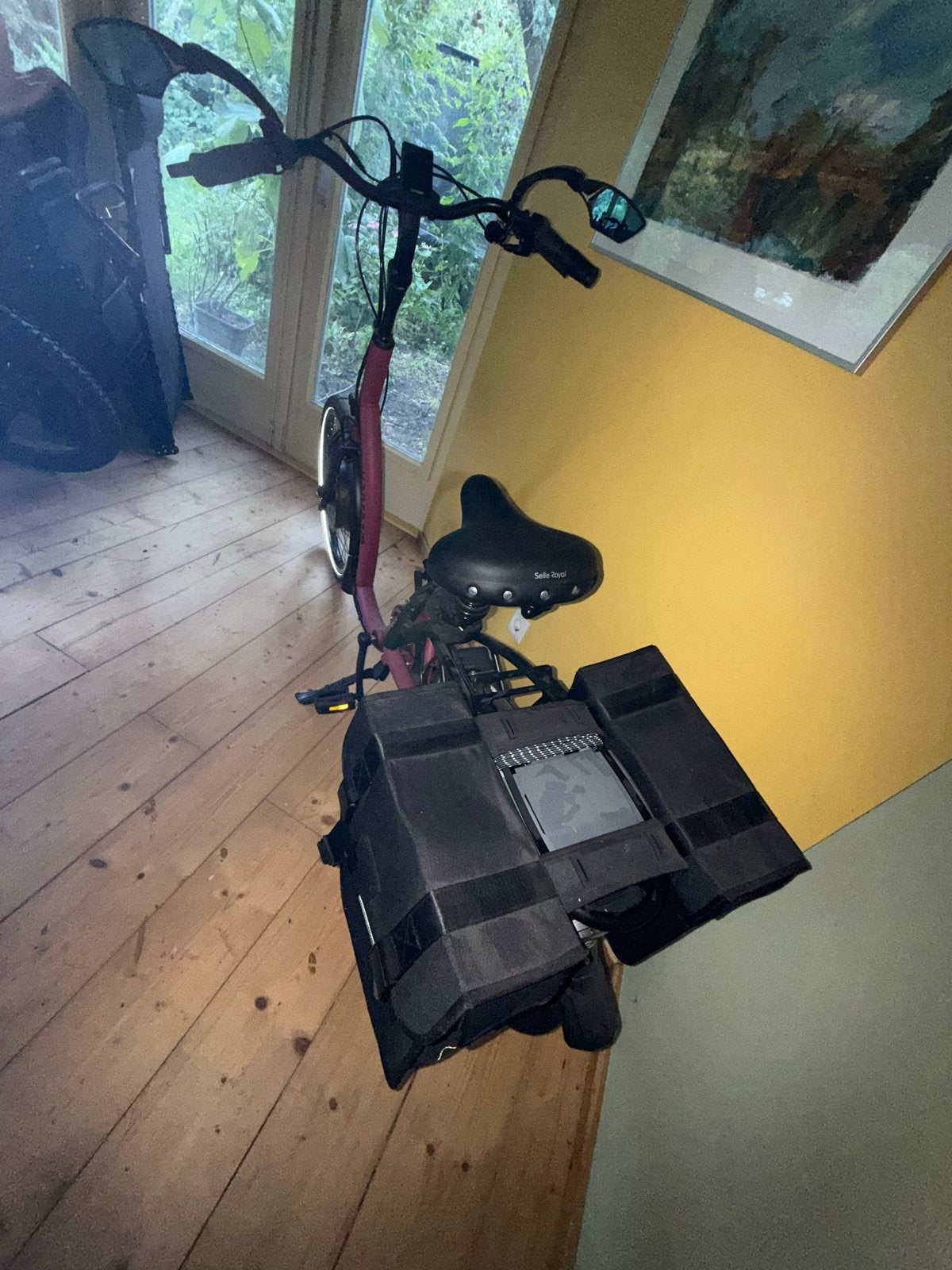 Elektrische fiets voor senioren - Slechts 5 km gereden!, Zo goed als nieuw, Minder dan 47 cm, 50 km per accu of meer, Ophalen