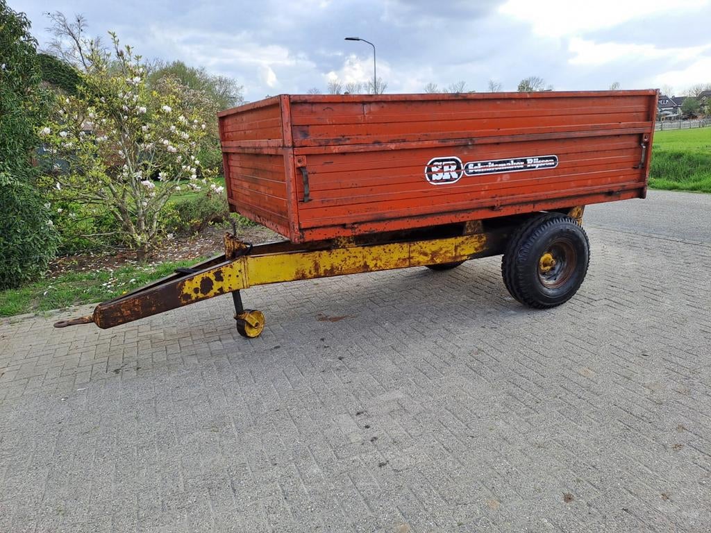 Schuitemaker kieper 3 ton laadvermogen dumper, Ophalen, -, -, -