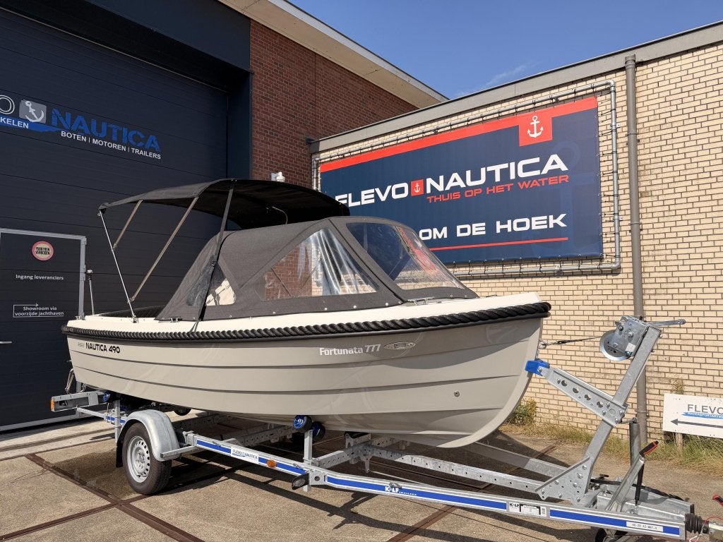 Nautica 490 | Suzuki 15pk | 2023, Watersport en Boten, Sloepen, Overige merken, Overige typen, Koperstraat 38, Biminitop