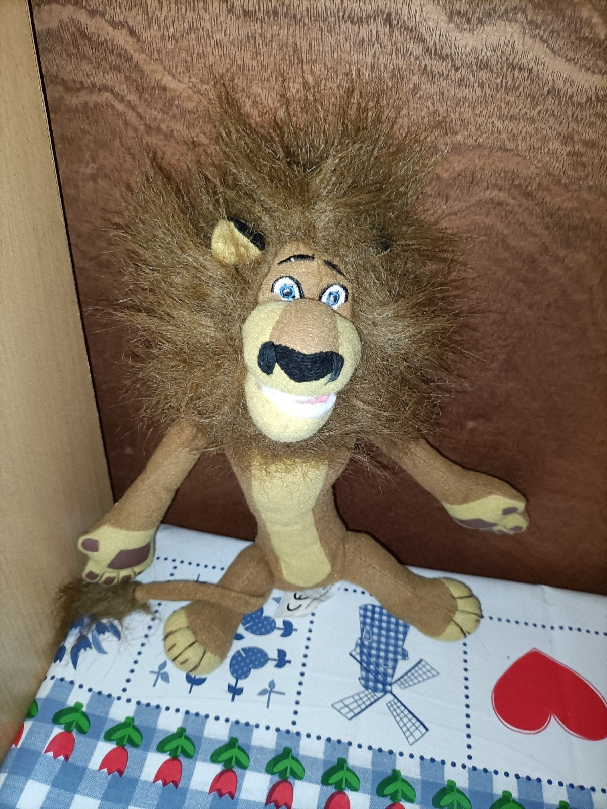 Alex de Leeuw knuffel Madagascar 26 cm groot, Ophalen of Verzenden, Zo goed als nieuw, Overige typen