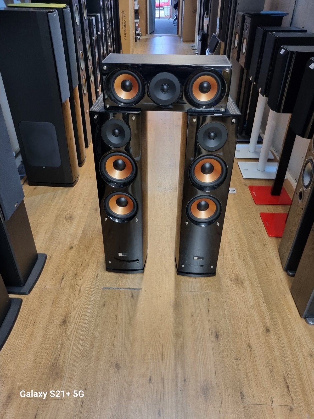 ✅Pure Acoustics luidsprekers + Centerspeaker