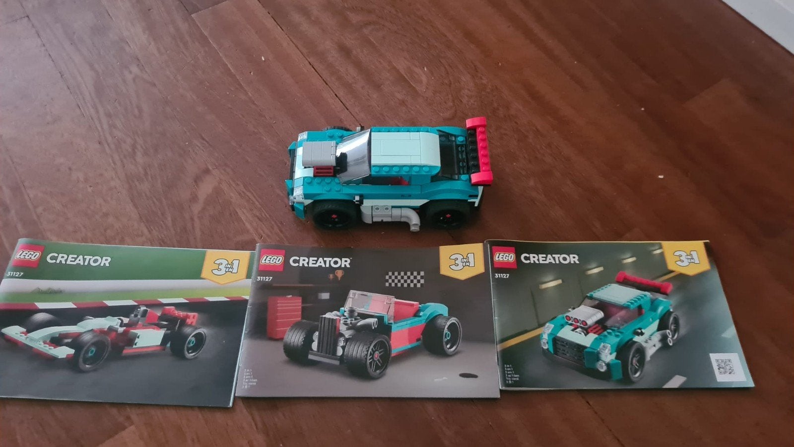 LEGO Creator 31127 Straatracer 3-in-1 met instructieboekjes, Kinderen en Baby's, Ophalen, Zo goed als nieuw