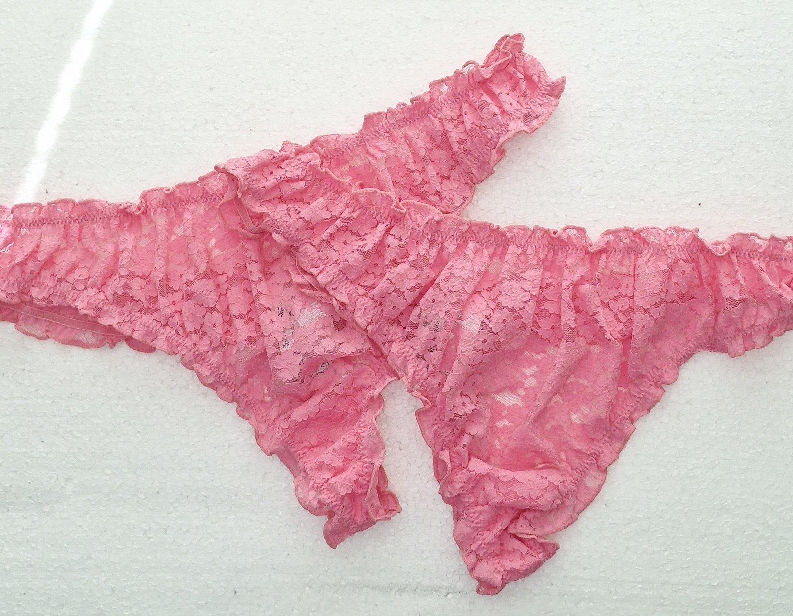 Sexy nieuwe roze frivole slipjes  van H&M (XL), H&M, Verzenden, Roze, Slip