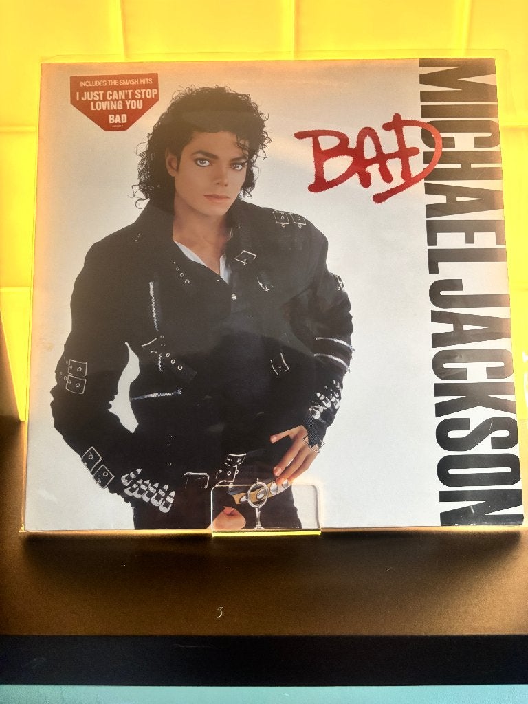 Michael Jackson - Bad  Vinyl, LP, Gebruikt, Pop, Ophalen of Verzenden