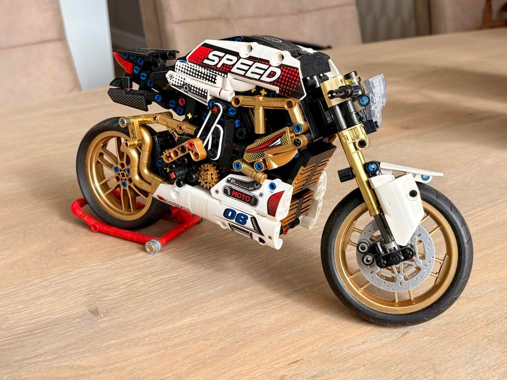 Bricks motorfiets - Zonder doos of handleiding, Overige merken, Gebruikt, Ophalen of Verzenden, Groter dan 1:32