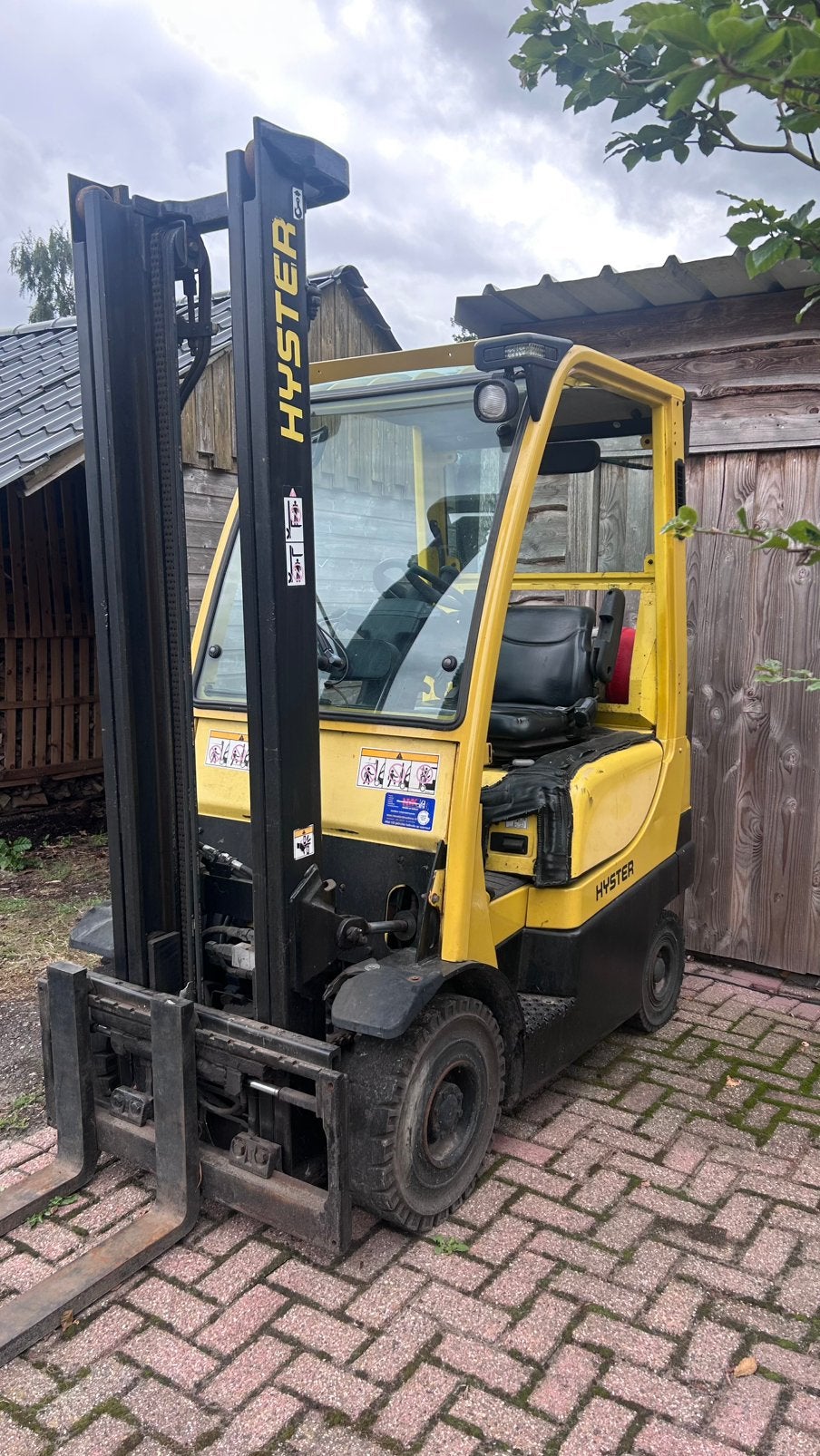 Hyster heftruck 2008, 1000 tot 2000 kg, Ophalen, LPG, Heftruck