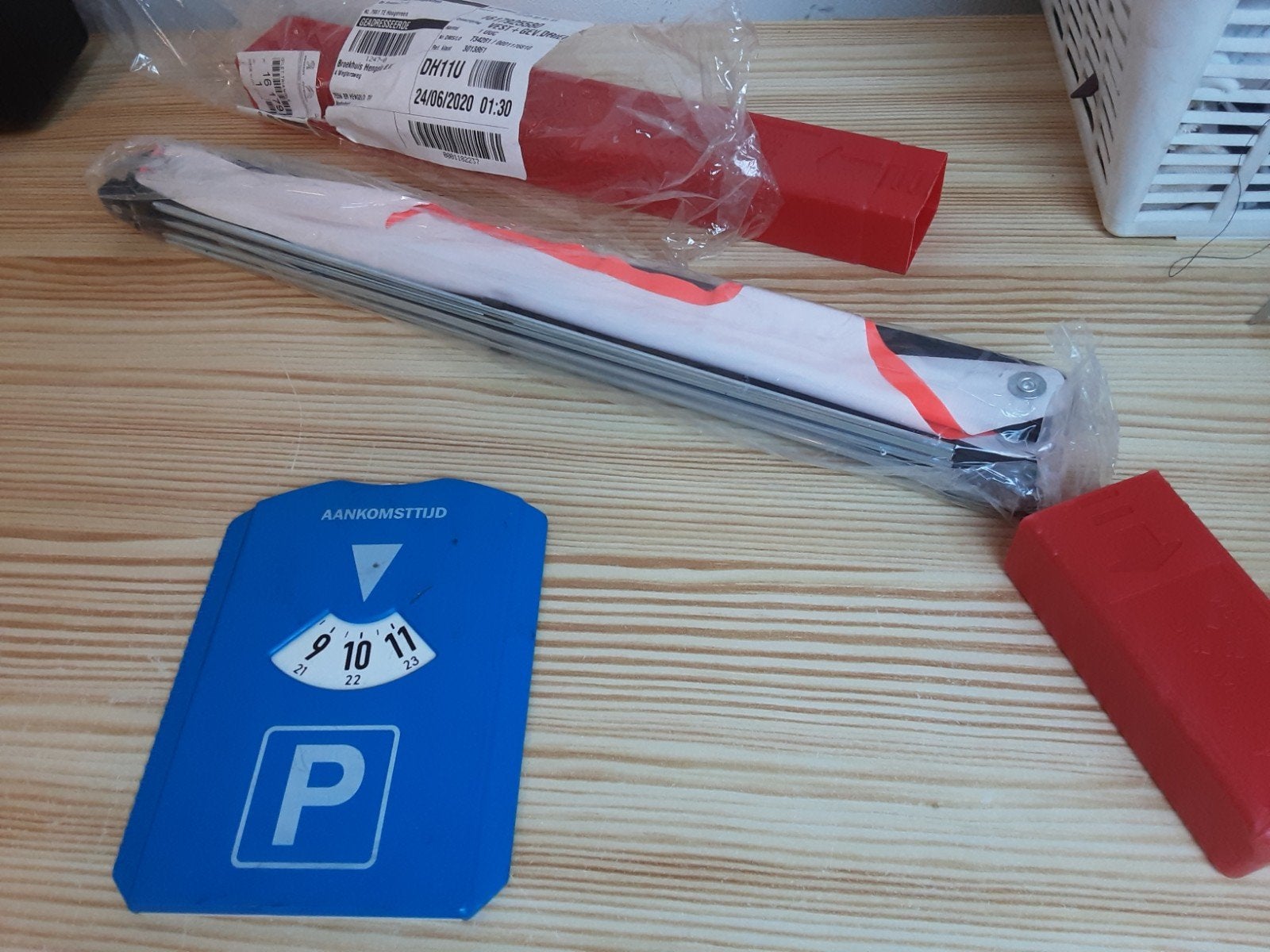 gevarendriehoek, hesje en parkeerschijf, Auto diversen, Ophalen of Verzenden