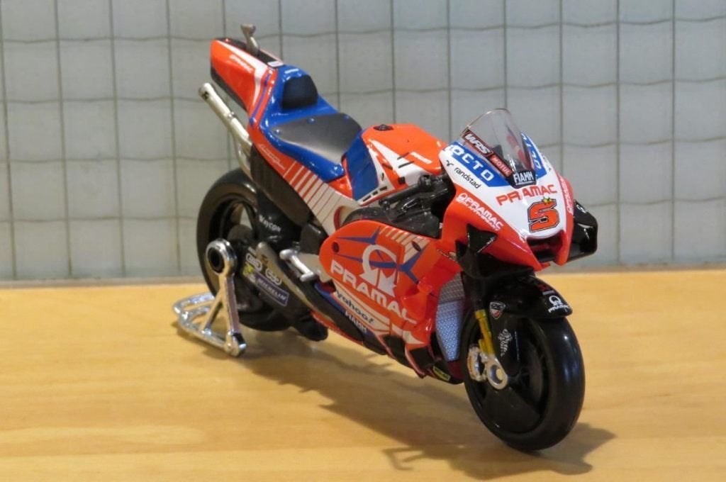 Johann Zarco Pramac Ducati Desmosedici 2021 1:18, MayCheong, Maisto, Nieuw, Ophalen of Verzenden