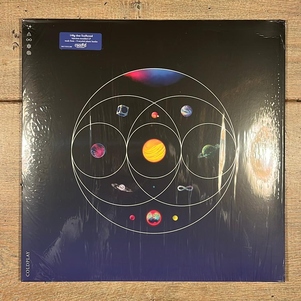 LP Coldplay “music of the spheres” (colored/transparant), Gebruikt, 2020 tot heden, Ophalen of Verzenden, 12 inch