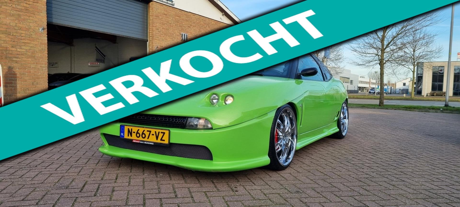 Fiat Coupé 2.0-20V Turbo Plus Uniek - Showauto - Maserati a, 1998 cc, Gebruikt, Zwart, 4 stoelen
