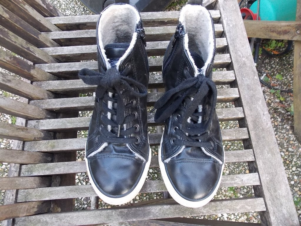 Meisjes zwarte schoenen maat 36,5, Gebruikt, Meisje, Schoenen, Ophalen of Verzenden