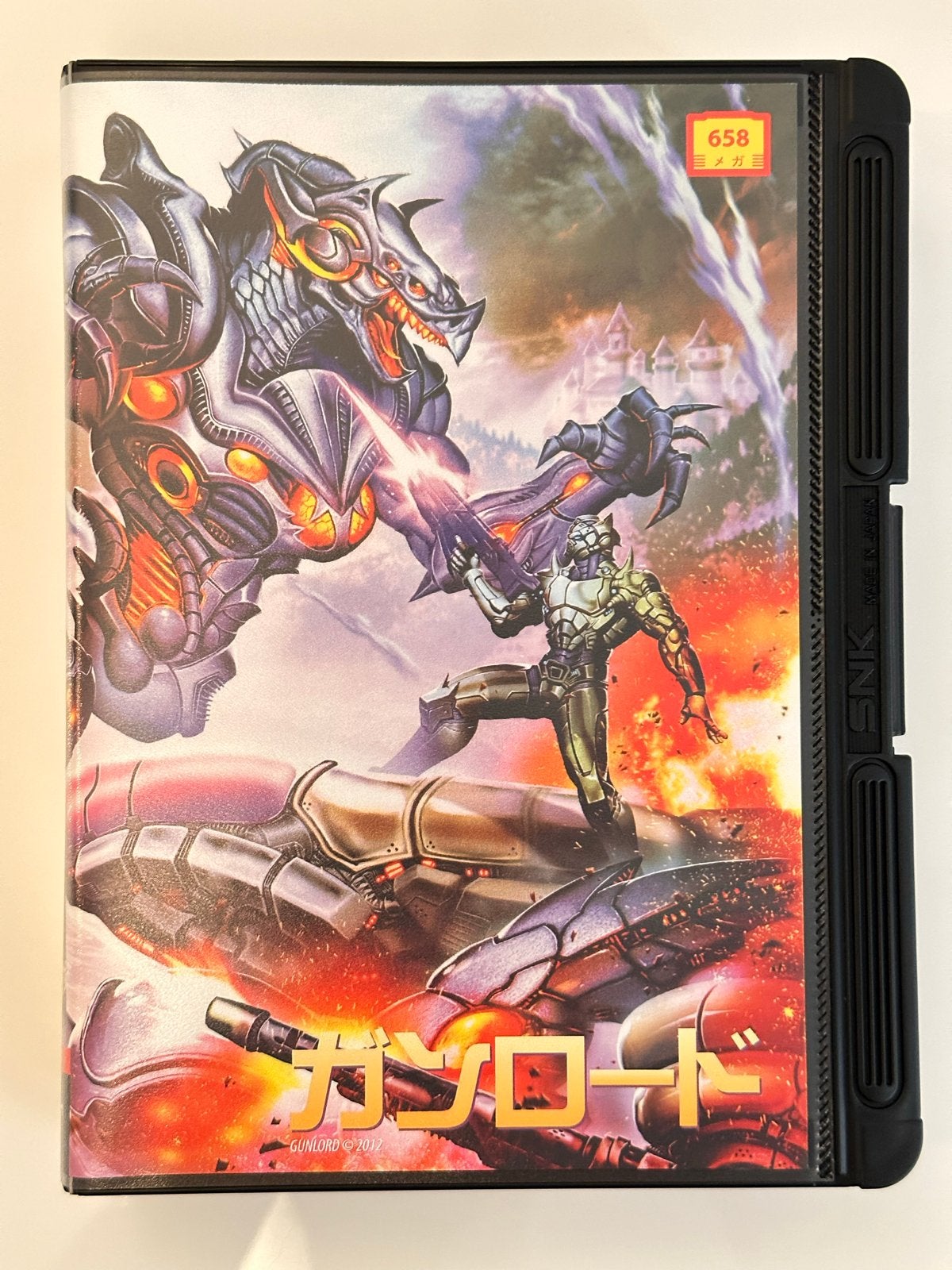 Gunlord MVS Neo Geo AES, Spelcomputers en Games, Shooter, 1 speler, Ophalen of Verzenden, Zo goed als nieuw