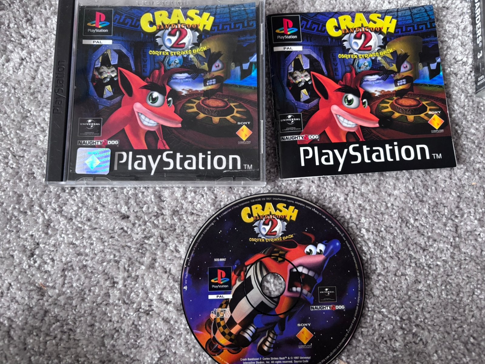 CRASH BANDICOOT 2, Avontuur en Actie, 1 speler, Ophalen of Verzenden, Zo goed als nieuw