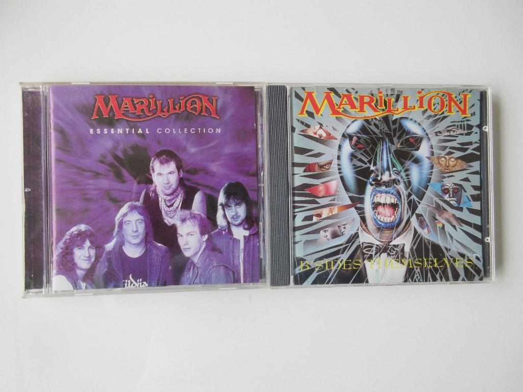 Marillion - Essential Collection en B'Sides Themselves 2 CDs, Ophalen of Verzenden, Gebruikt, Progressive