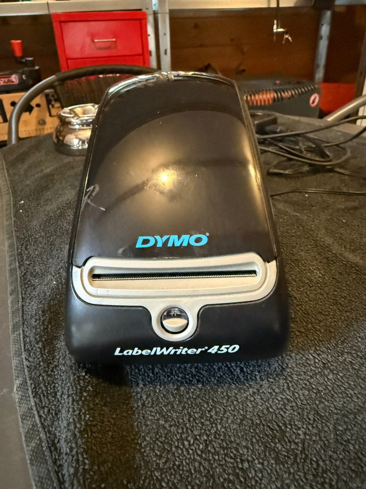 Dymo LabelWriter met doos vol rollen, Computers en Software, Labelprinters, Ophalen, Nieuw, Etiket