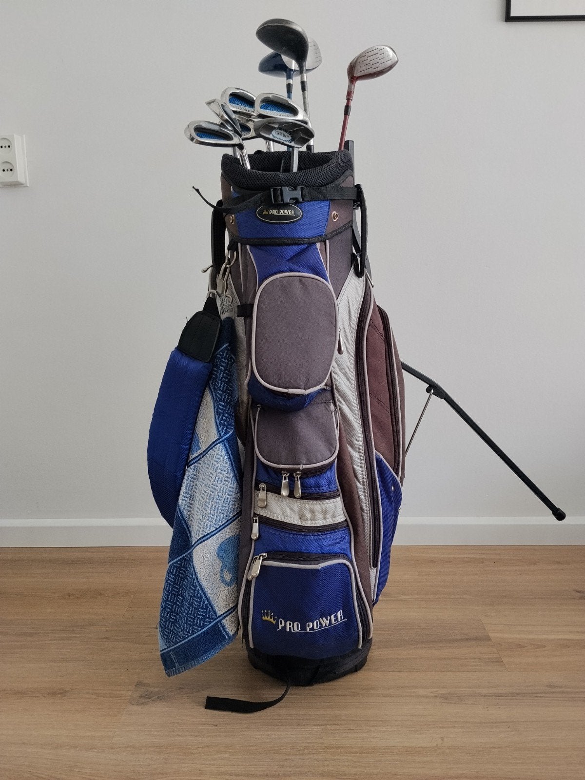 Golfset met tas (Mizuno en Pro Power), Ophalen, Gebruikt, Set, Mizuno