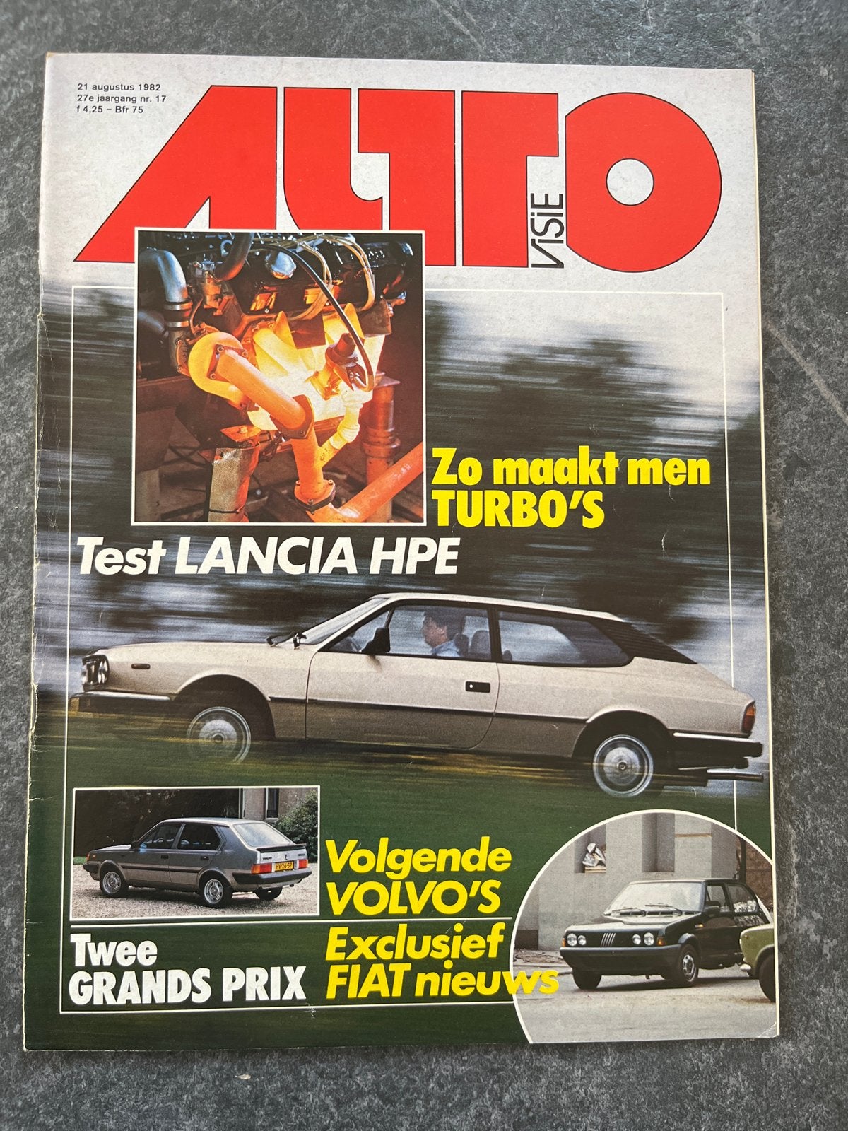 Auto Visie - Lancia HPE, Ford Sierra, Alfetta, Volvo 360 GLT, Ophalen of Verzenden, Gelezen, Algemeen