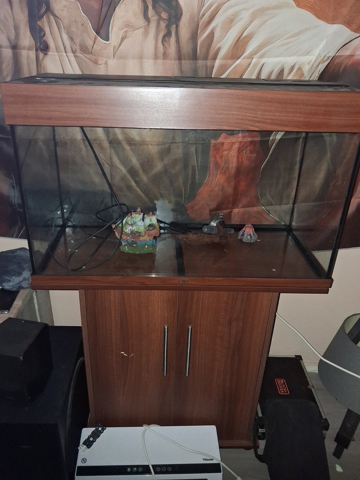 Mooi aquarium voor degene die t eerst reageert €100, Ophalen, Zo goed als nieuw