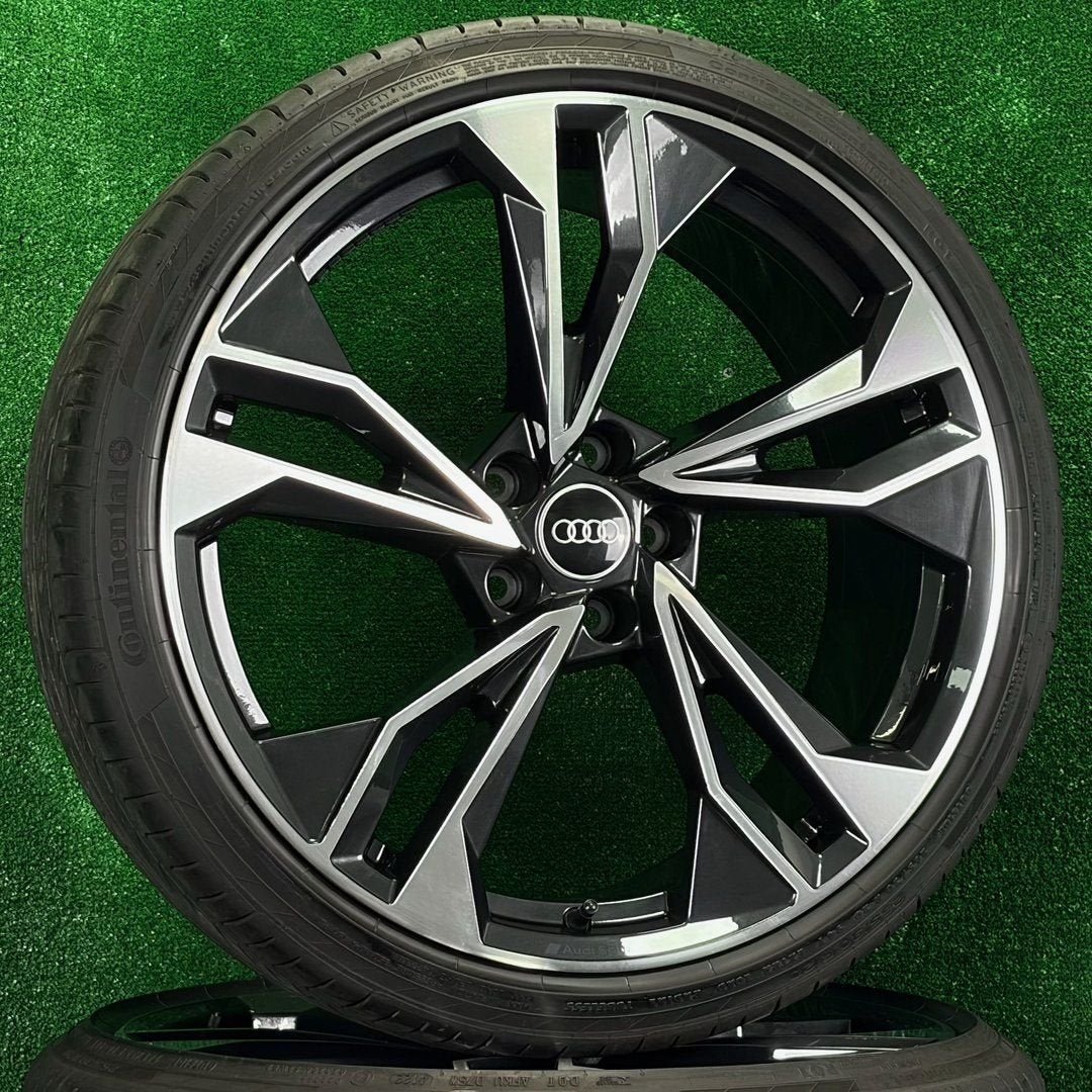 Originele 20 inch Audi Polygon velgen met banden A5 S5 B9, Gebruikt, -, 265 mm, -