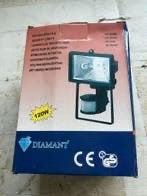 Buitenlamp met bewegingsmelder, Ophalen, Nieuw
