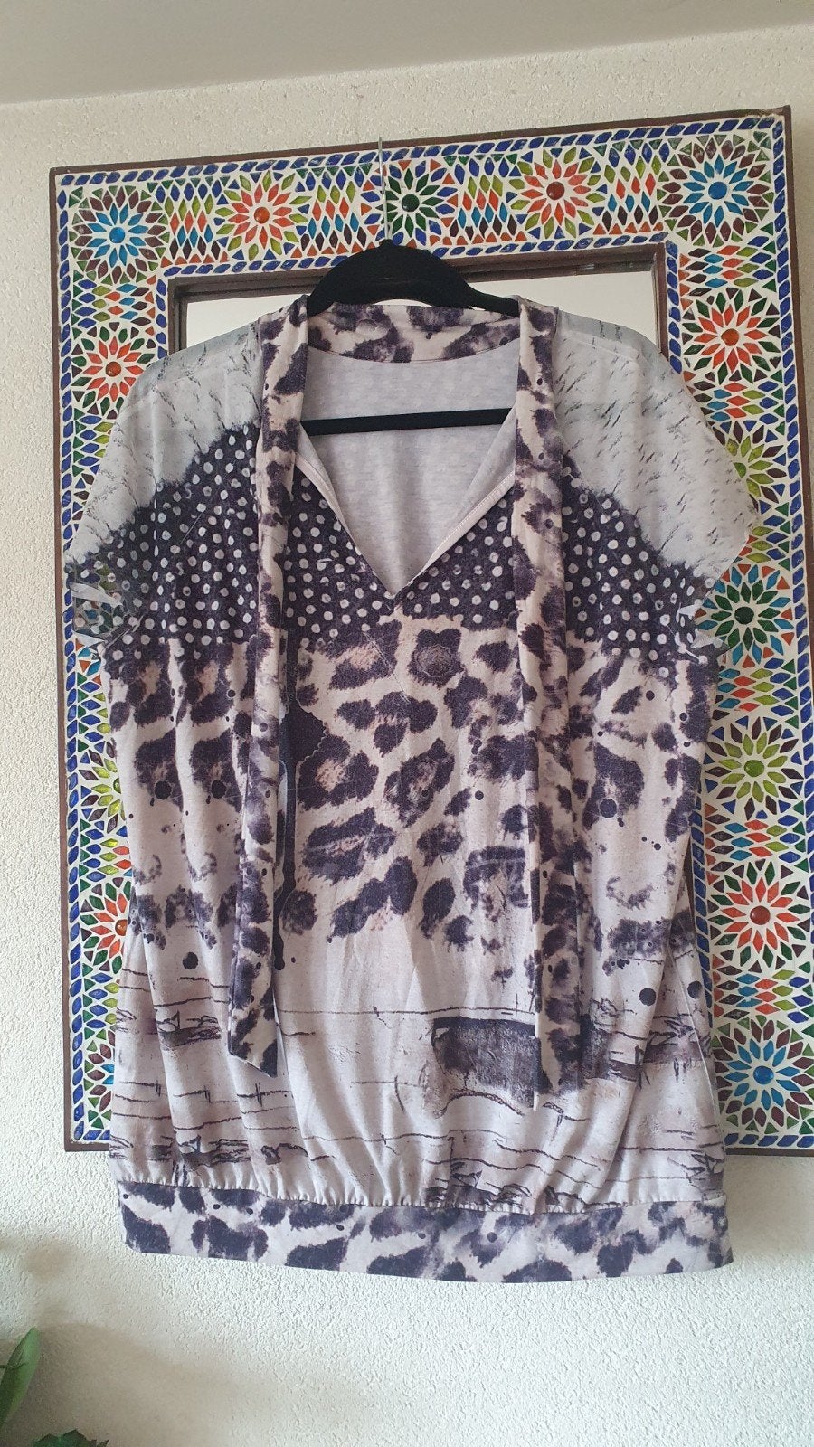 Missy mooie top maat XL/L, Kleding | Dames, Ophalen of Verzenden, Zo goed als nieuw, Maat 46/48 (XL) of groter, Korte mouw