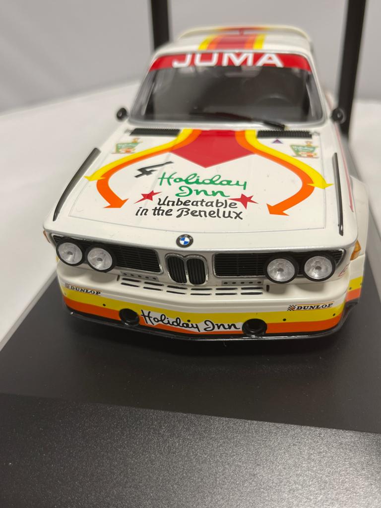Minichamps BMW 3.0 CSL Juma Tuning 1:18, Verzenden, Zo goed als nieuw, Auto, MiniChamps
