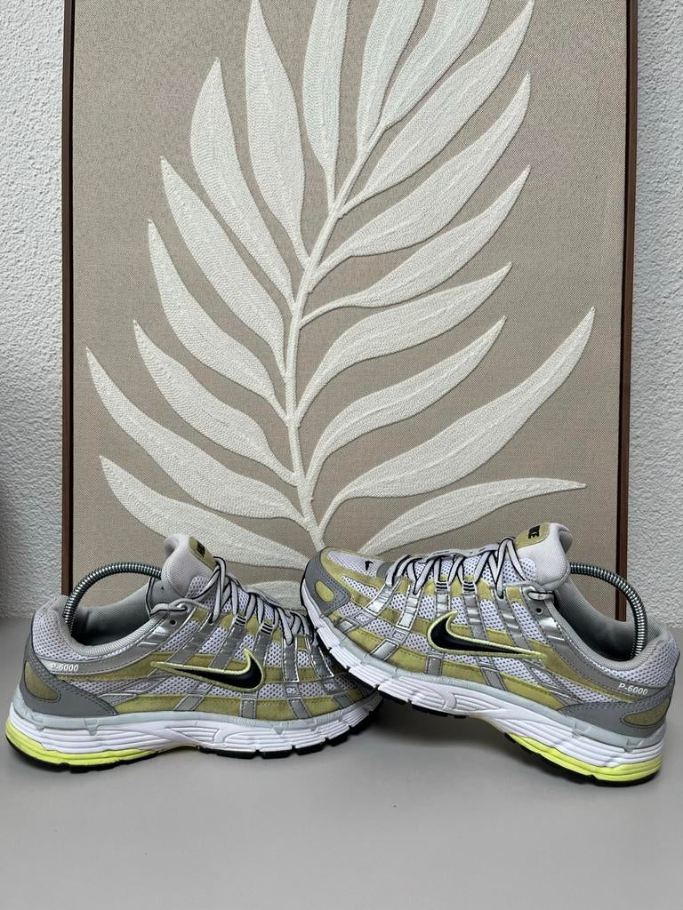 Nike P6000 Lemon Light Twist - Maat 38, Verzenden, Geel, Sneakers of Gympen, Gedragen