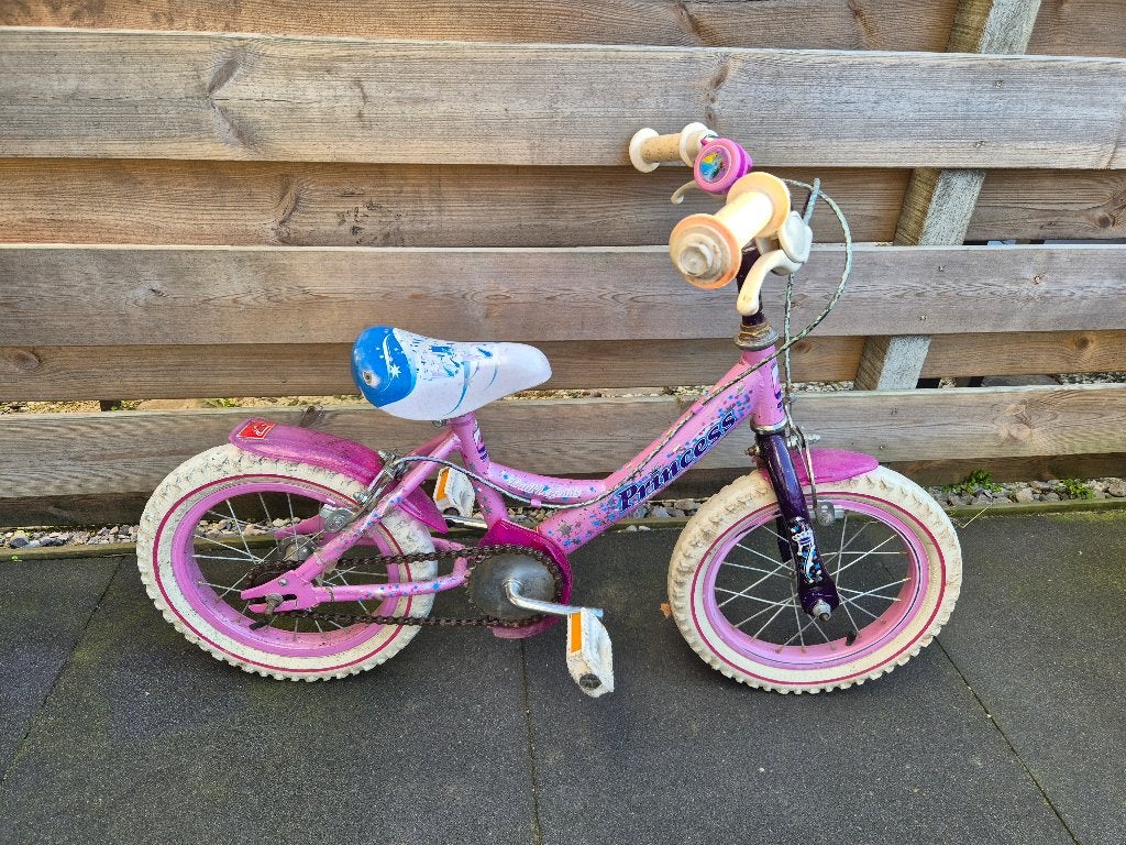 Kinderfiets 14 inch, Gebruikt, Velgrem, Minder dan 16 inch, Ophalen