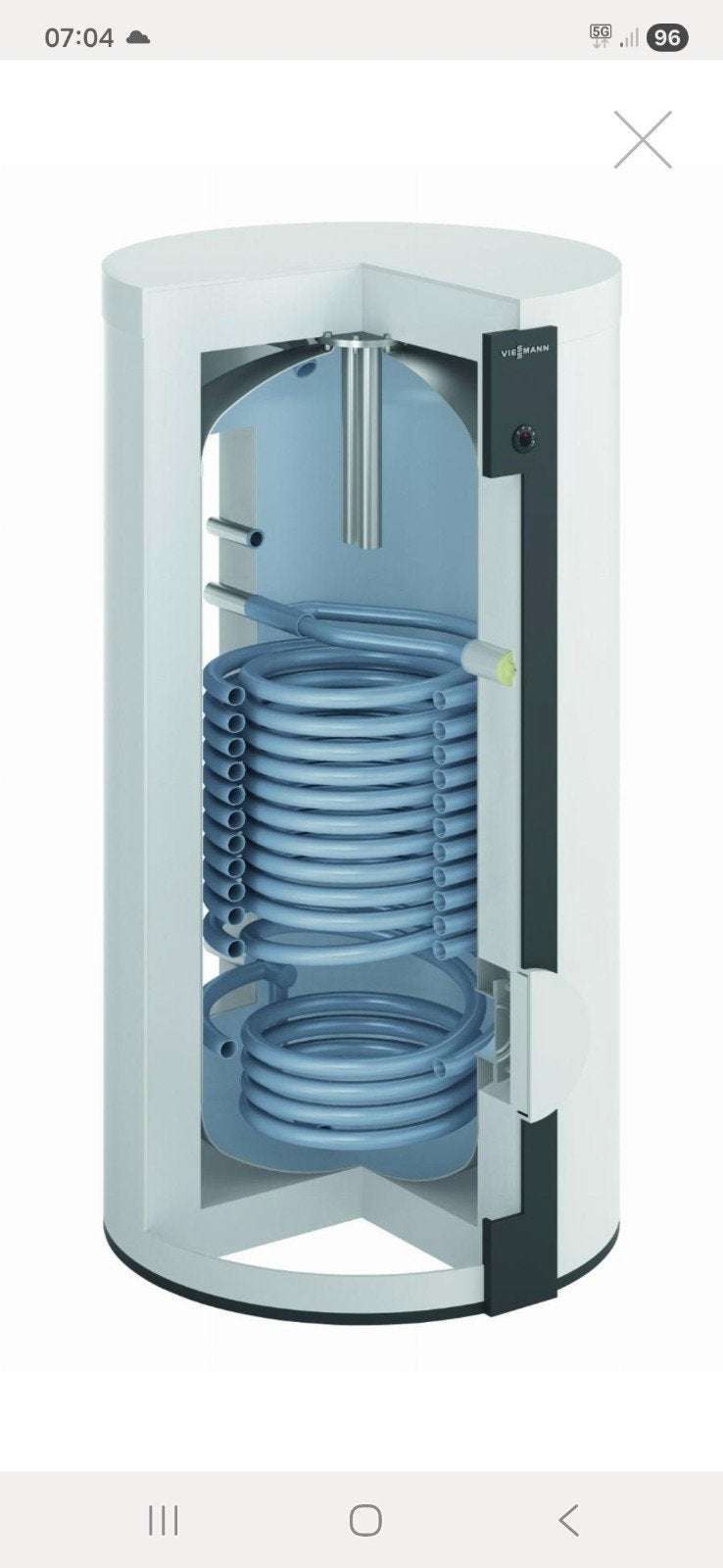 Viessmann vitocel boiler 390L - Nieuw, Doe-het-zelf en Verbouw, Geisers en Boilers, Nieuw, Boiler, 100 liter of meer, Minder dan 3 jaar oud