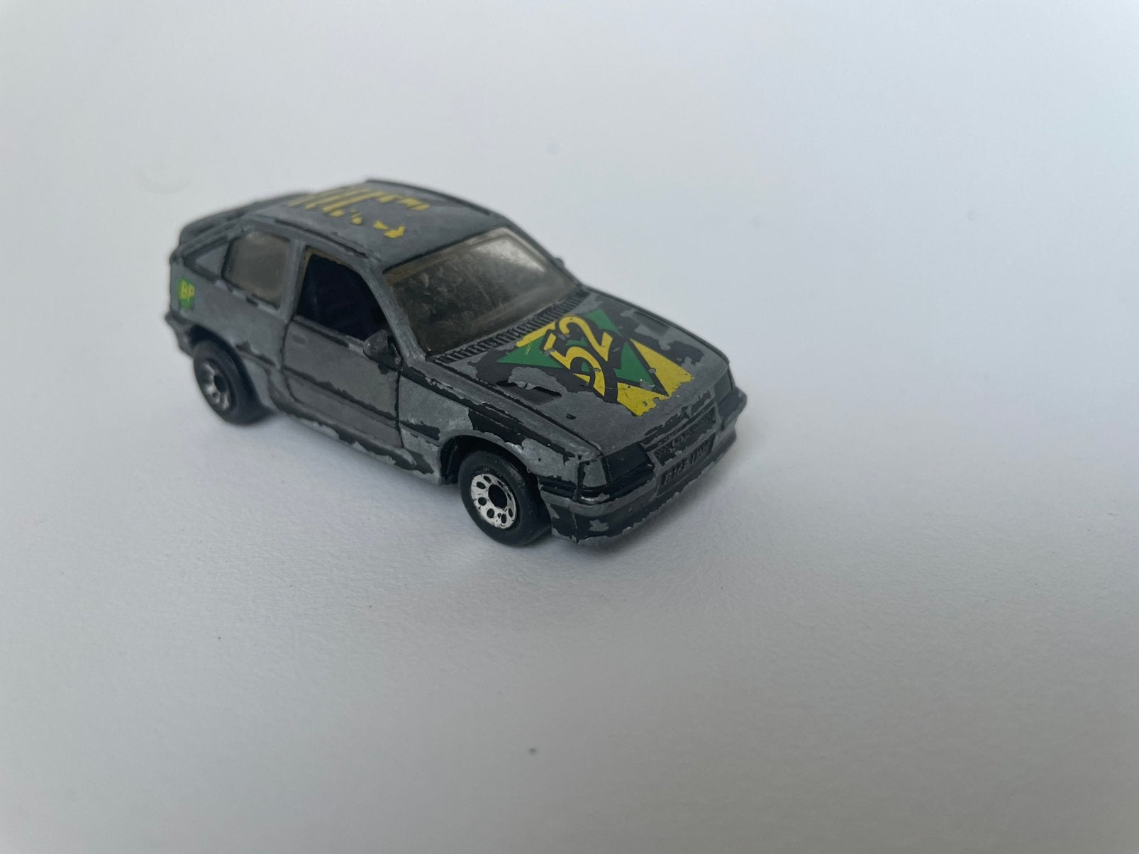 model Opel Kadett GTE 3-d, Vauxhall Astra GSI, E zwart 1/50, Ophalen of Verzenden, Gebruikt, Auto, Matchbox