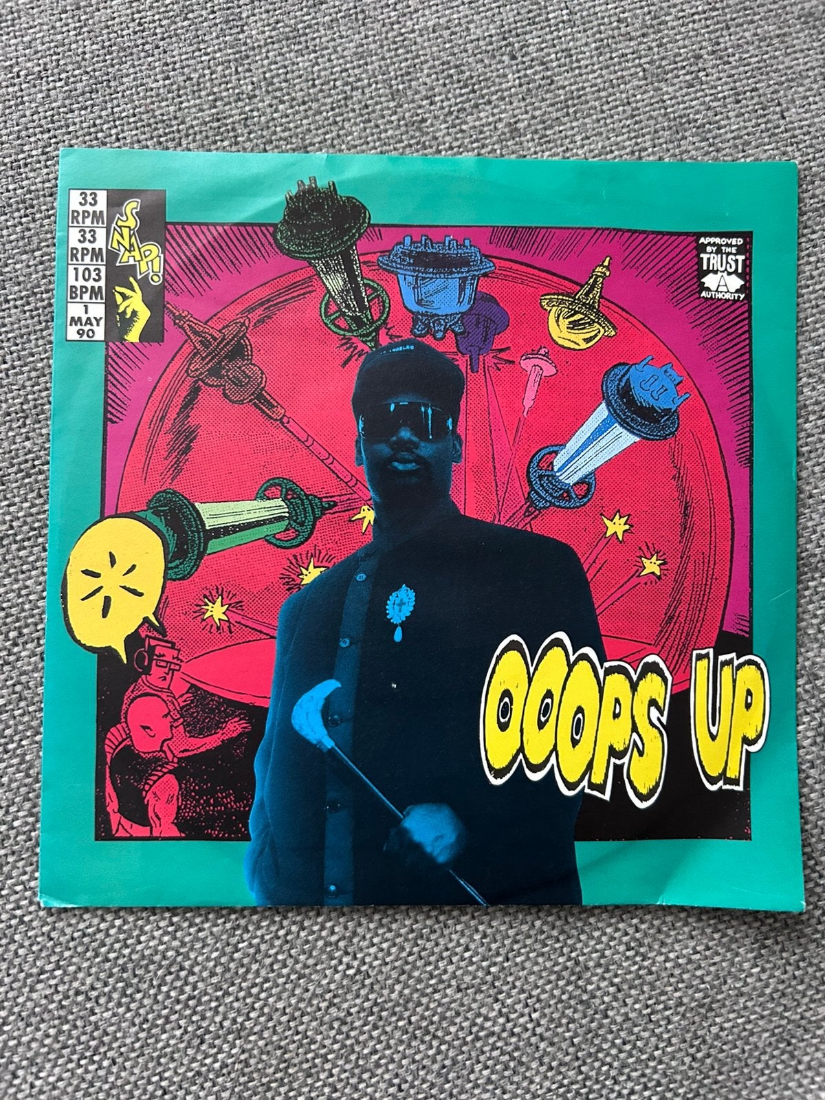 SNAP! Oops Up, Cd's en Dvd's, Vinyl Singles, Ophalen of Verzenden, Zo goed als nieuw, 7 inch, Pop