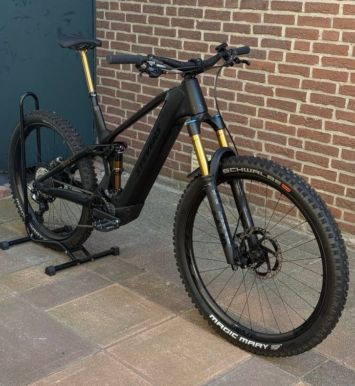 Stevens E-Inception 9.7.1 GTF 20inch zwart E-MTB, 57 cm of meer, Zo goed als nieuw, Schijfrem, Ophalen
