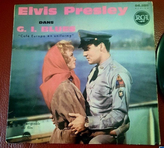 Elvis gi blues en king creole Ep Frankrijk samen 12.95, EP, Ophalen of Verzenden, EP