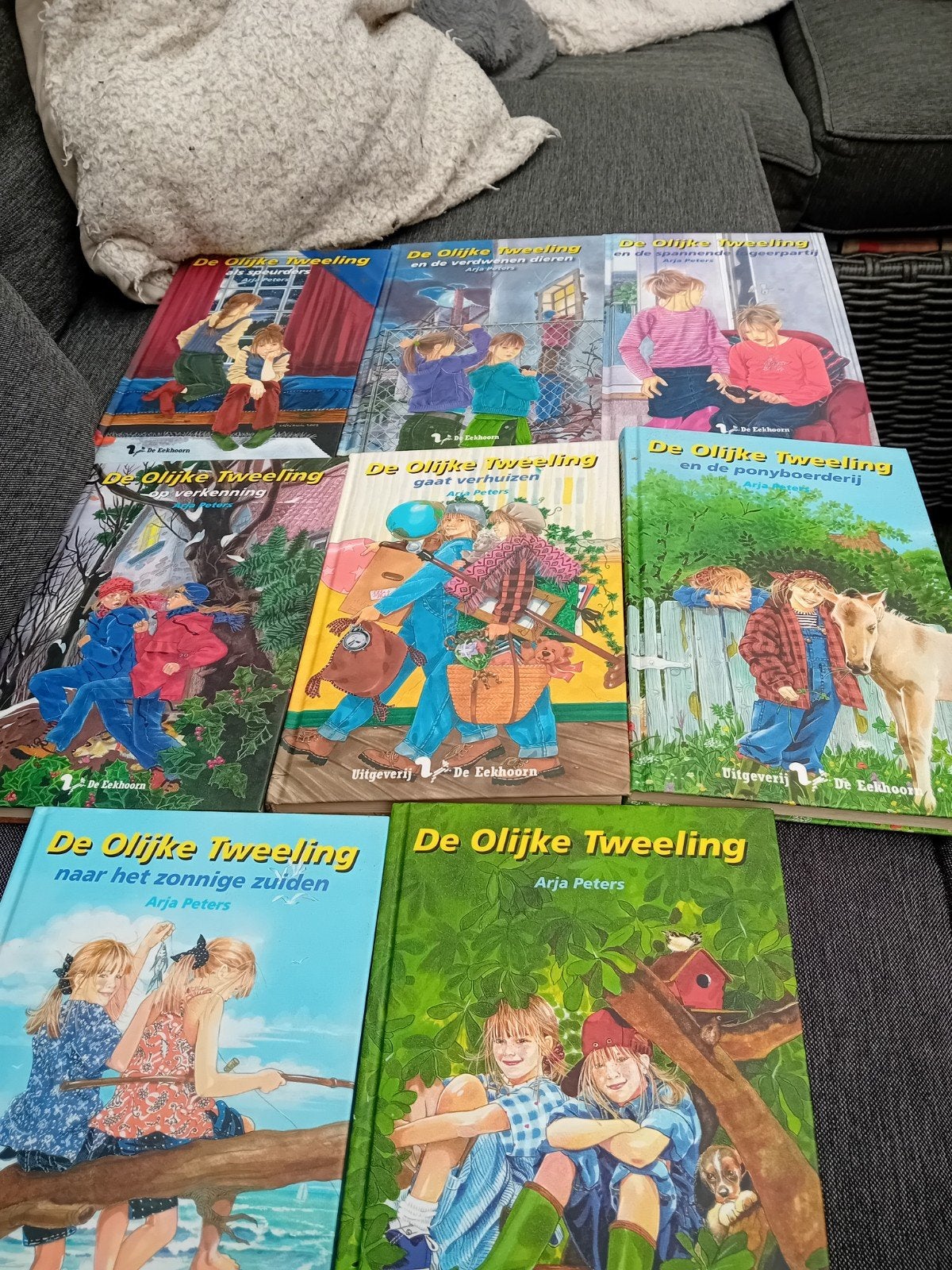 De Olijke Tweeling - Complete serie van 8 boeken, Ophalen of Verzenden
