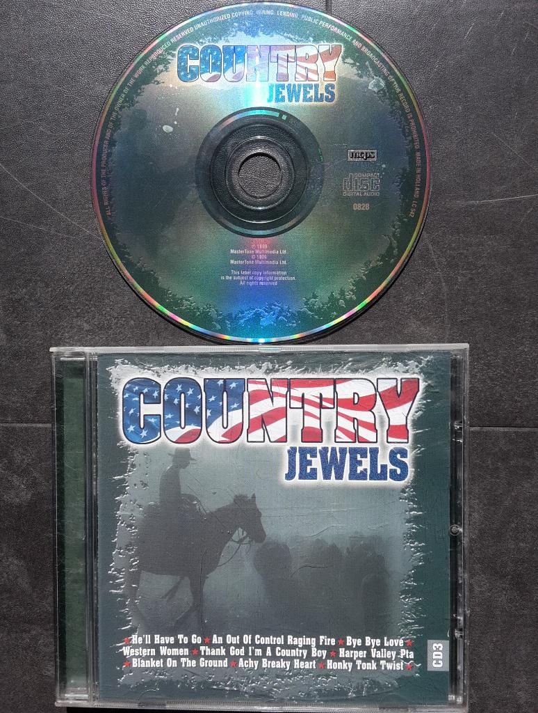CD - Country Jewels - Western Country Muziek, Ophalen of Verzenden, Zo goed als nieuw