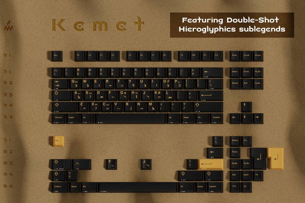 GMK Pharaoh Base + Numpad kit *Nieuw*, Ophalen of Verzenden, Nieuw