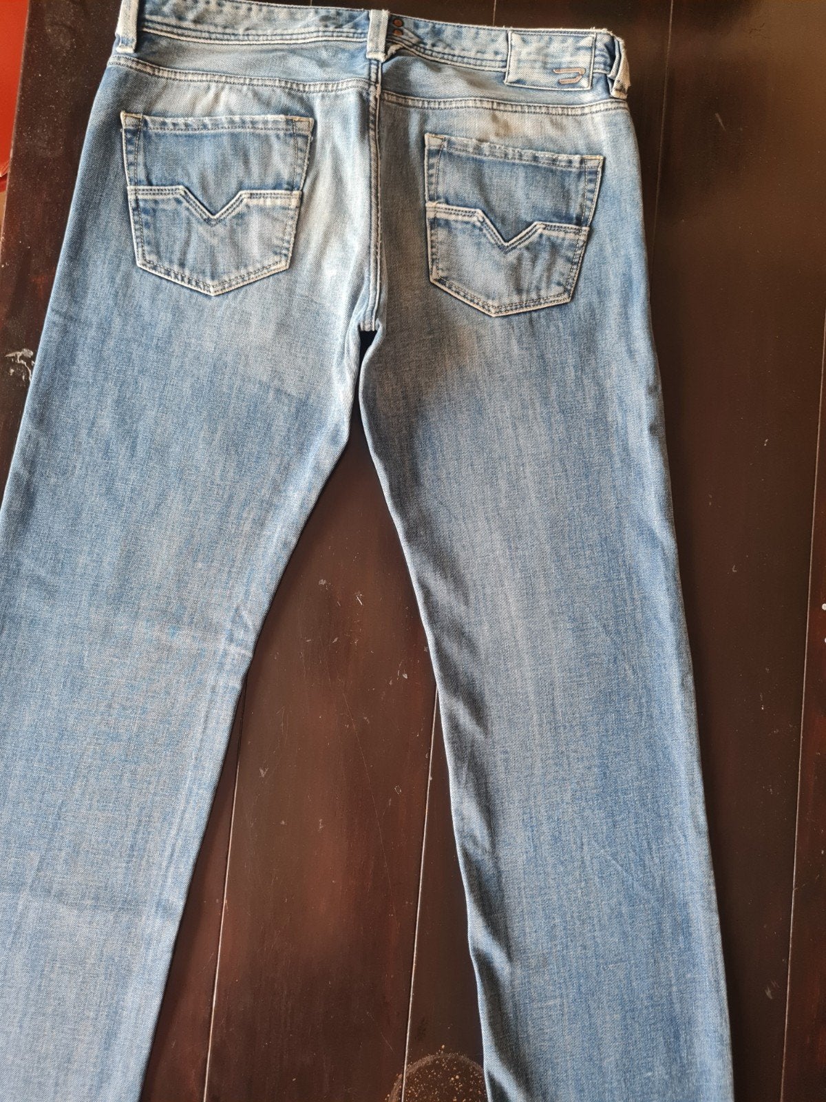 CLASSIC DIESEL LARKEE STRAIGHT 008AT JEANS SIZE 36/34!!, W36 - W38 (confectie 52/54), Diesel, Blauw, Ophalen of Verzenden