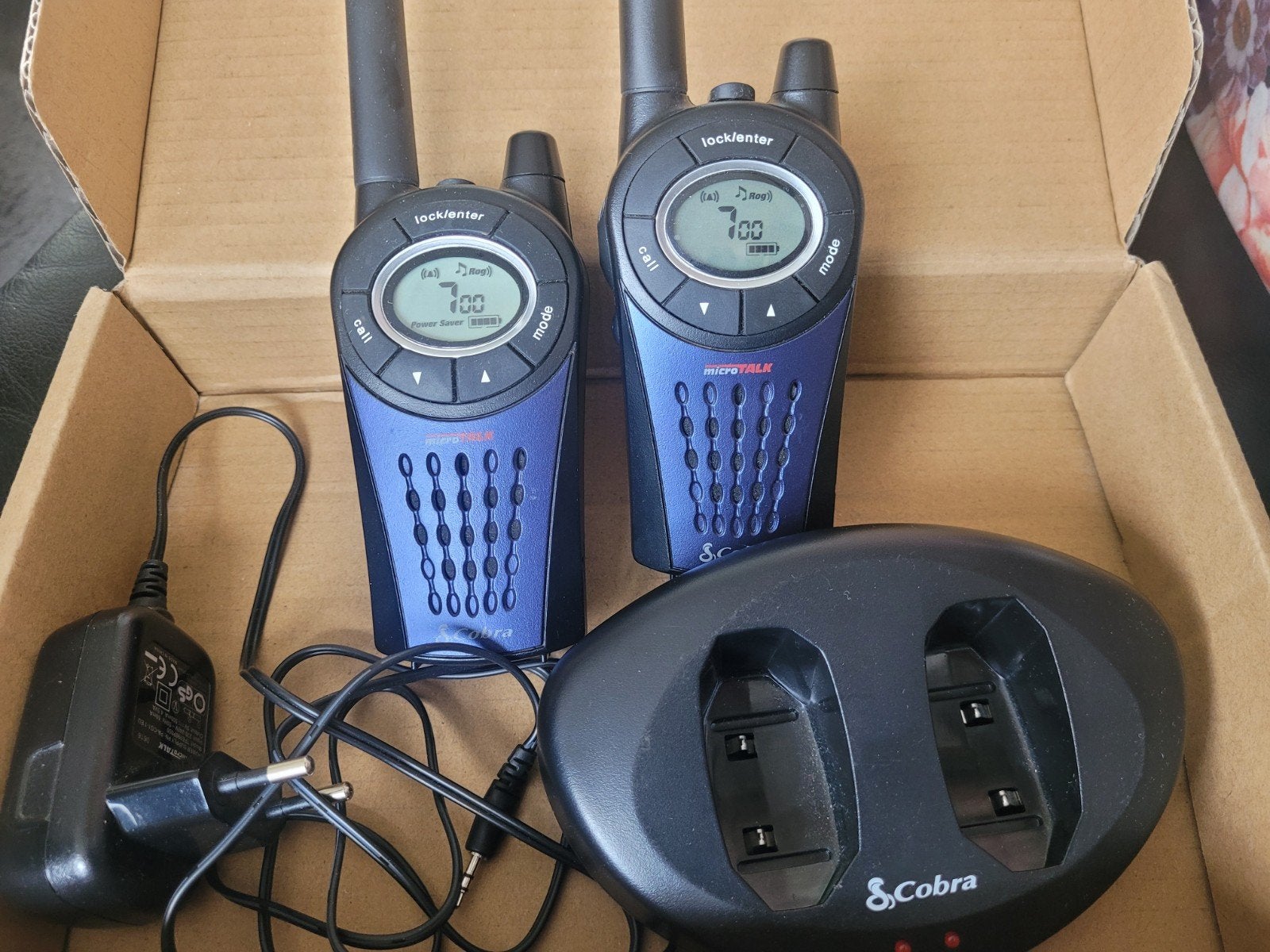 Walkie talkie portofoon Cobra MT 975, Telecommunicatie, Portofoons en Walkie-talkies, Ophalen of Verzenden, Zo goed als nieuw