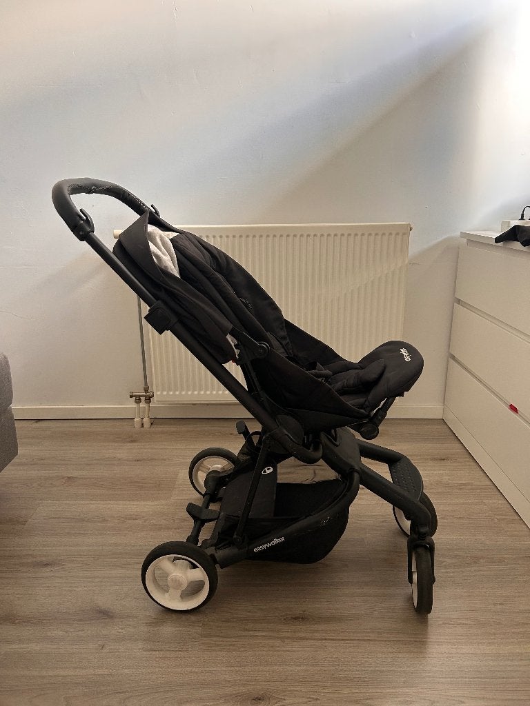 Easywalker Charley 2-in-1 kinderwagen compleet, Gebruikt, Verstelbare duwstang, Ophalen, Kinderwagen