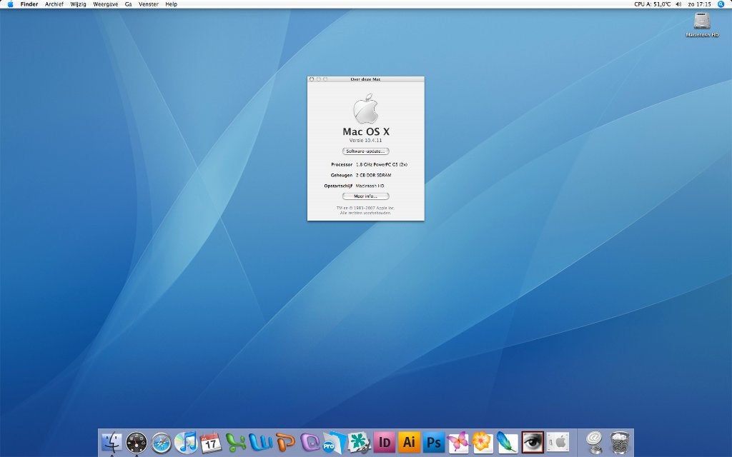 Power Mac G5 1.8 GHz met uitgebreid softwarepakket, Computers en Software, Ophalen, Gebruikt, Minder dan 4 GB, HDD