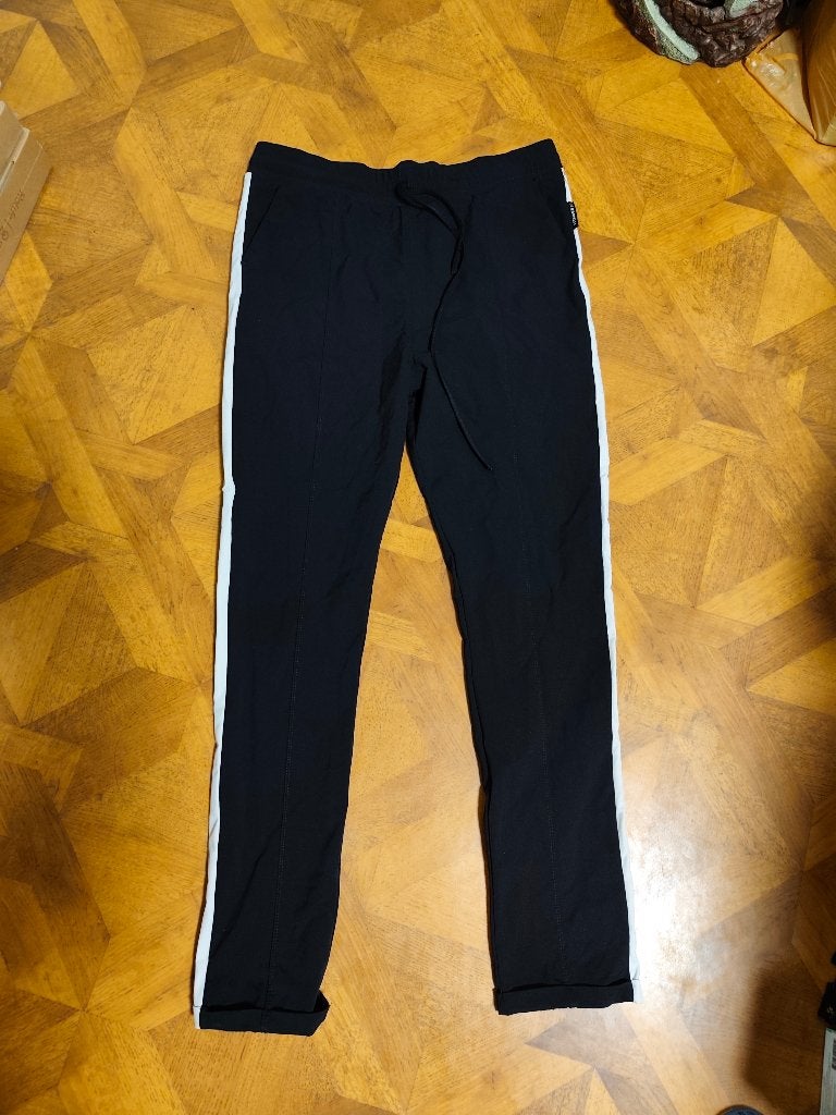 Je M'appelle travelstof broek met bies maat 38, Maat 38/40 (M), Zwart, Ophalen of Verzenden, Zo goed als nieuw