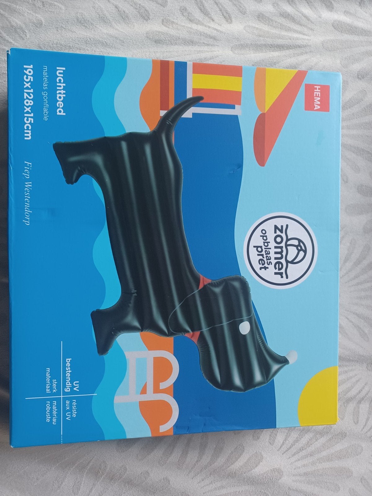 Hema Luchtbed Takkie - Zomer Opblaaspret, Ophalen of Verzenden, Nieuw