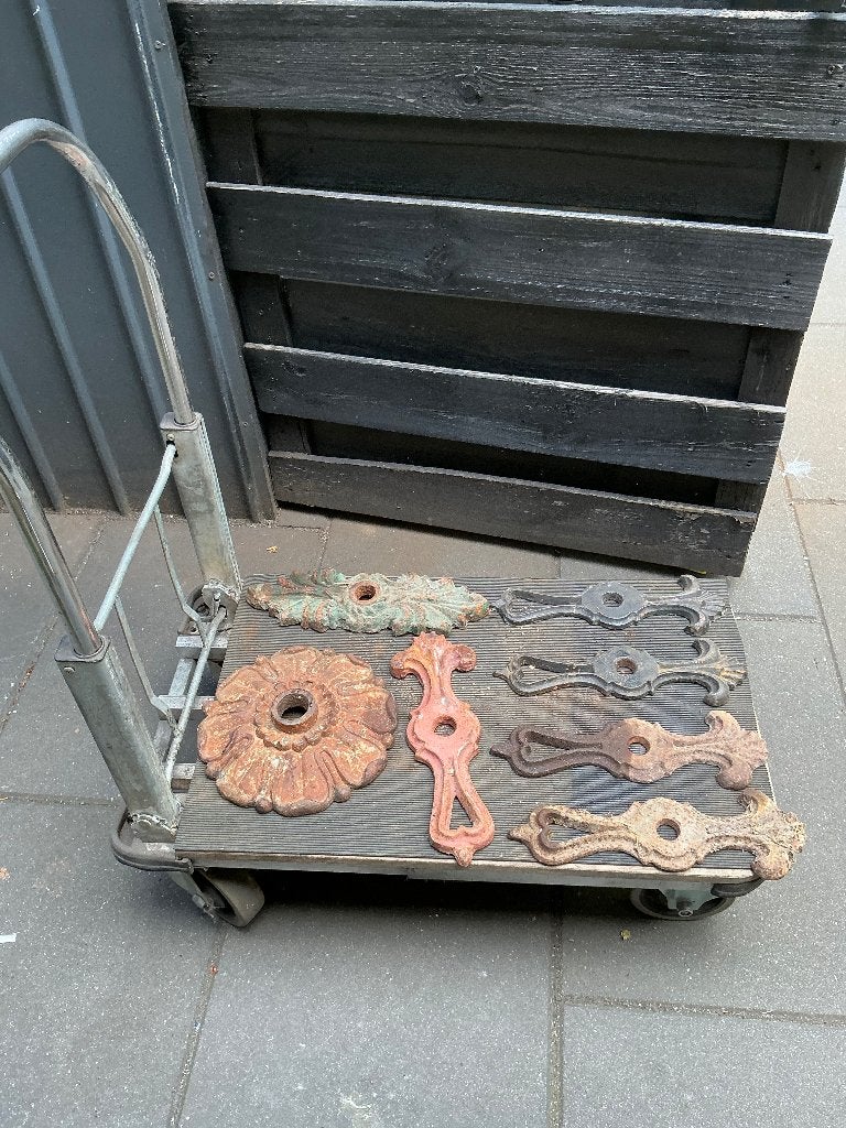 Gietijzeren muurankers, Ophalen, 50 tot 100 mm