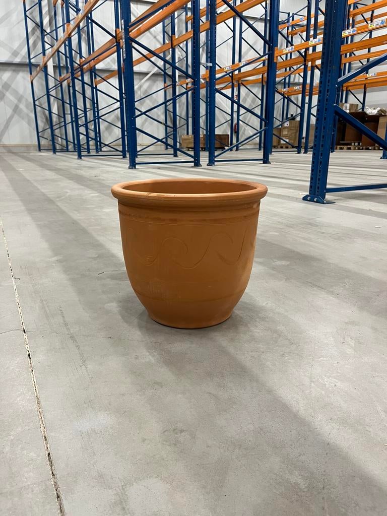 Terracotta Pot Nieuw, Rond, Nieuw, Minder dan 40 cm, Balkon