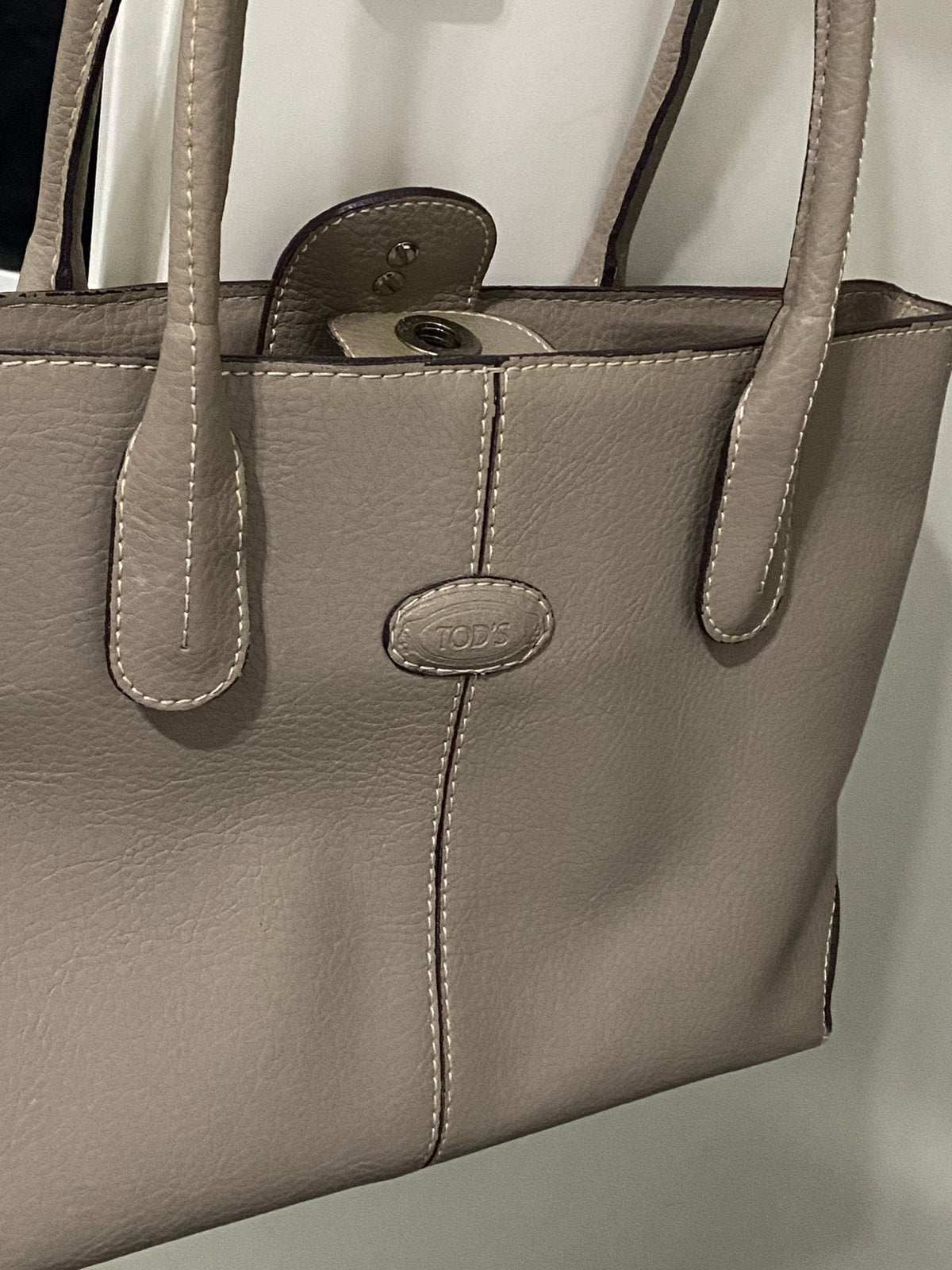 Damestas, Sieraden, Tassen en Uiterlijk, Tassen | Damestassen, Ophalen, Zo goed als nieuw, Beige, Handtas