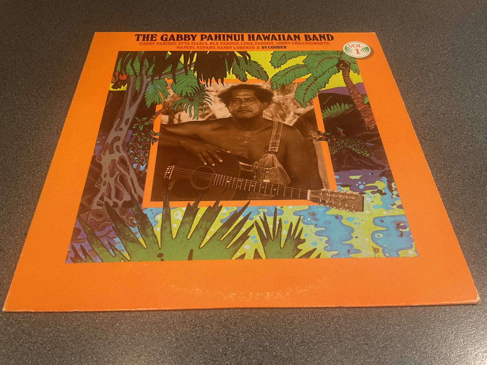 The Gabby Pahinui Hawaiian Band & Ry Cooder Vinyl LP, Ophalen of Verzenden, Gebruikt, 12 inch