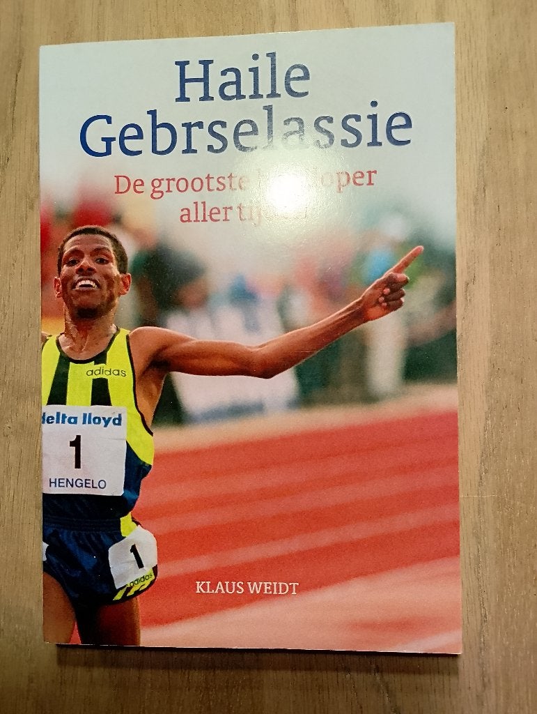 Haile Gebrselassie. De grootste hardloper aller tijden, Ophalen of Verzenden, Zo goed als nieuw, Lopen en Fietsen